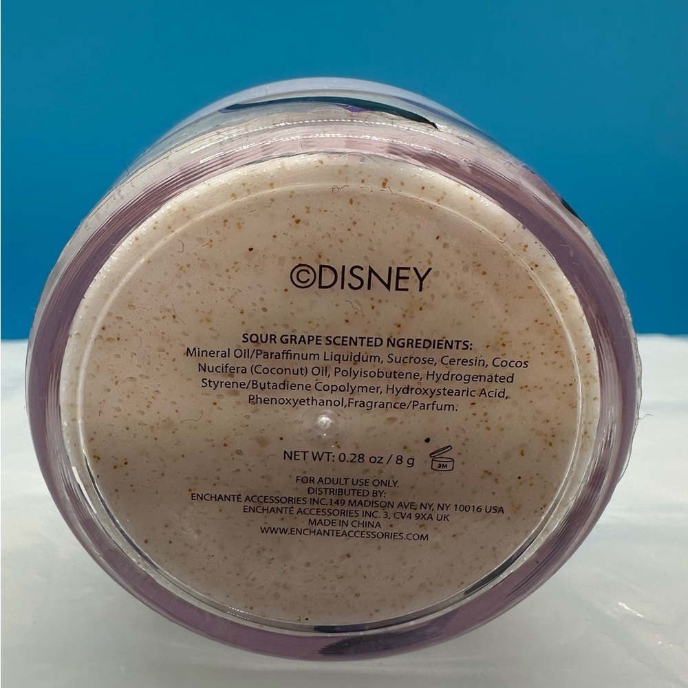 3/$15 🌼 Disney Villains Ursula Lip Scrub - Sour Grape Delight - Picture 2 of 3